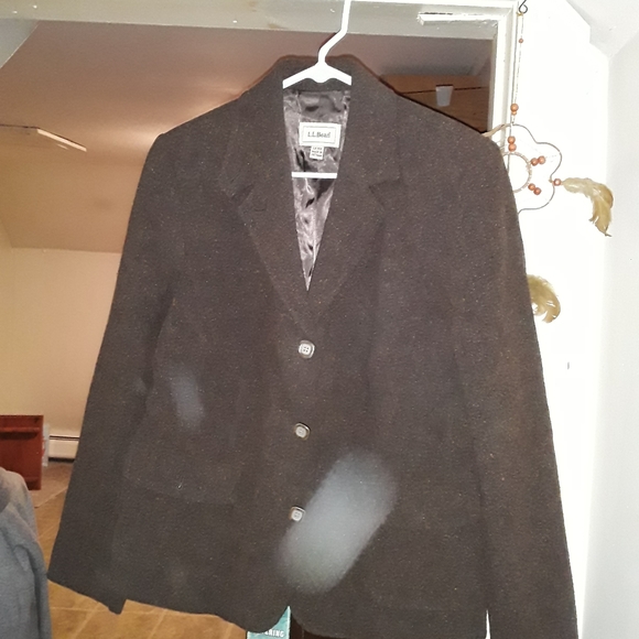 Ll bean brown blazer size large regular. LAST CHANCE! - Picture 8 of 9